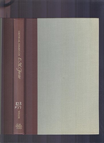 Beispielbild fr Critical Essays on E. M. Forster zum Verkauf von Better World Books