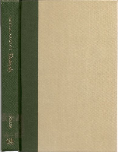 Imagen de archivo de Critical Essays on Dostoevsky (Critical Essays on World Literature) a la venta por ThriftBooks-Dallas