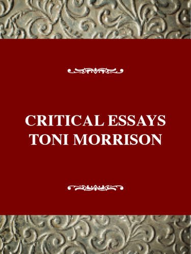Beispielbild fr Critical Essays on Toni Morrison zum Verkauf von Anybook.com
