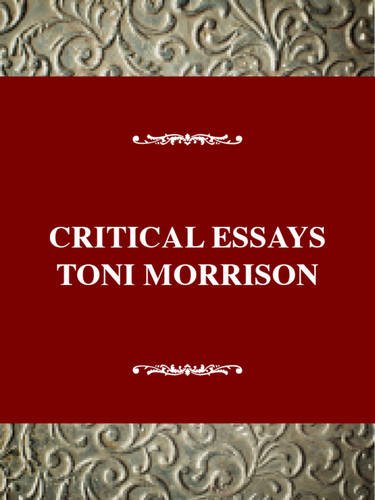 Imagen de archivo de Critical Essays on Toni Morrison a la venta por Anybook.com