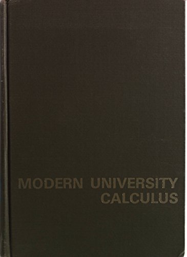 Stock image for Modern University Calculus: With Coordinate Geometry for sale by ThriftBooks-Atlanta