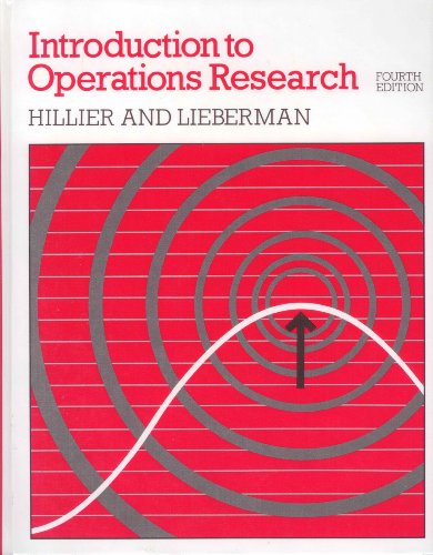 Beispielbild fr Introduction to Operations Research zum Verkauf von Better World Books
