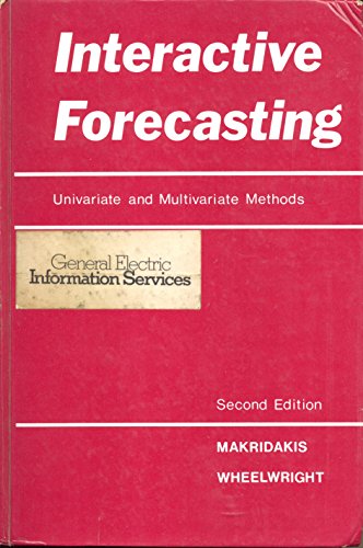 Beispielbild fr Interactive Forecasting: Univariate and Multivariate Methods zum Verkauf von SUNSET BOOKS