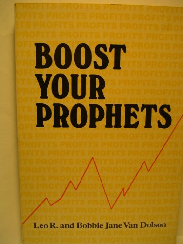 Beispielbild fr Boost your prophets zum Verkauf von Wonder Book