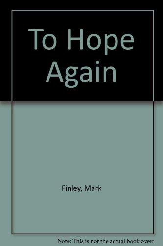 9780816312047: To Hope Again