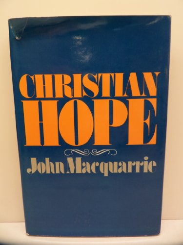 Beispielbild fr Christian Hope zum Verkauf von Better World Books