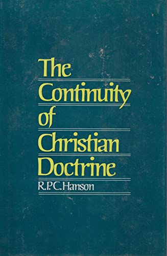 Beispielbild fr The continuity of Christian doctrine: The Walter and Mary Tuohy lectures, John Carroll University zum Verkauf von ThriftBooks-Atlanta