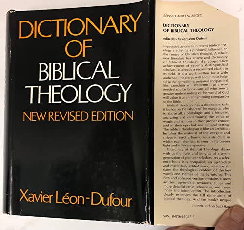 9780816410279: Dictionary of Biblical Theology