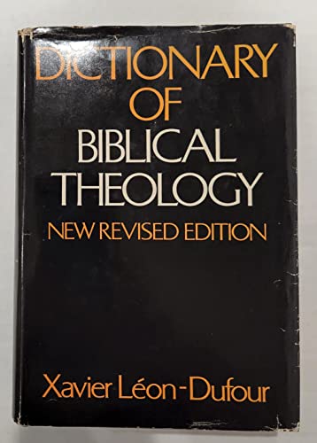 Imagen de archivo de Dictionary of Biblical Theology a la venta por KuleliBooks