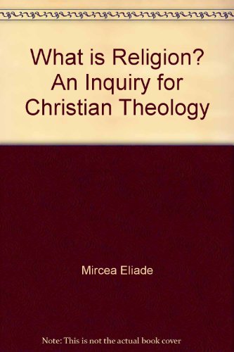 9780816422784: Title: What is religion An inquiry for Christian theology