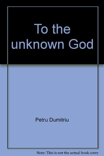 9780816424245: Title: To the unknown God