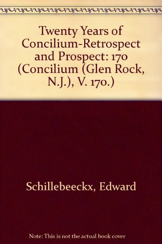 Beispielbild fr Twenty Years of Concilium-Retrospect and Prospect zum Verkauf von Crossroad Books