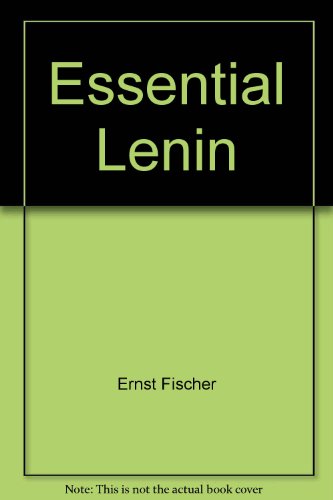 Stock image for Essential Lenin for sale by Books From California