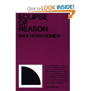9780816491803: Eclipse Of Reason