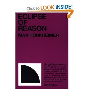 Stock image for Eclipse of Reason for sale by RiLaoghaire