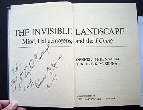 Stock image for The Invisible Landscape: Mind, hallucinogens, and the I Ching (A Continuum book) for sale by Singing Saw Books