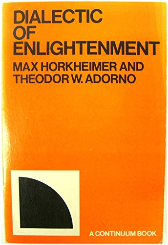 Beispielbild fr Dialectic of enlightenment (A Continuum book) zum Verkauf von HPB-Ruby