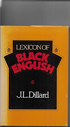 9780816493098: Lexicon of Black English (A Continuum book)