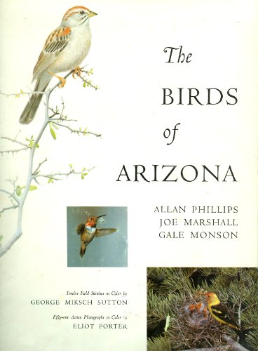 Imagen de archivo de The Birds of Arizona a la venta por Books From California