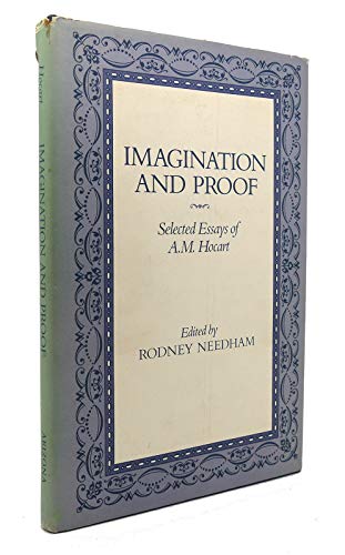Beispielbild fr Imagination and Proof : Selected Essays of A. M. Hocart zum Verkauf von Better World Books