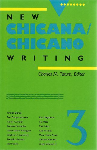 Stock image for New Chicana/Chicano Writing, Volume 3 for sale by Bookmans