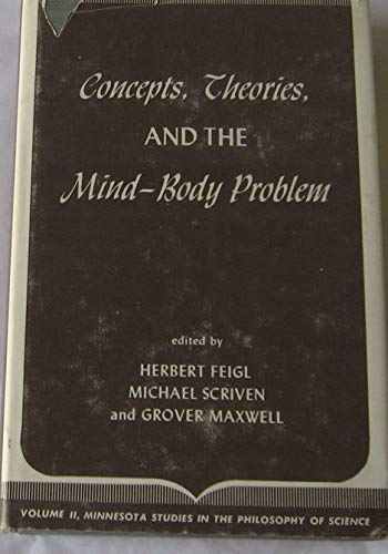Stock image for Concepts, Theories and the Mind-Body Problem for sale by Better World Books