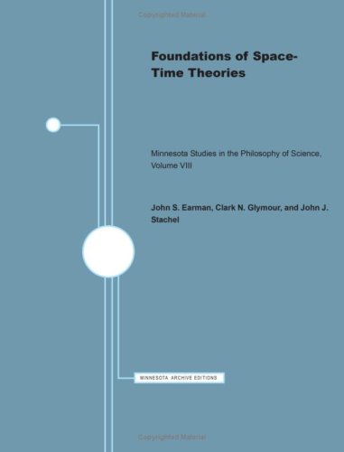 Imagen de archivo de Foundations of Space Time Theories (Minnesota Studies in the Philosophy of Science) a la venta por HPB-Red