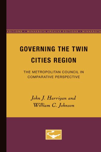 Imagen de archivo de Governing the Twin Cities Region: The Metropolitan Council in Comparative Perspective a la venta por George Cross Books