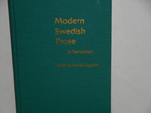 Stock image for Modern Swedish Prose in Translition. for sale by Antiquariaat Schot