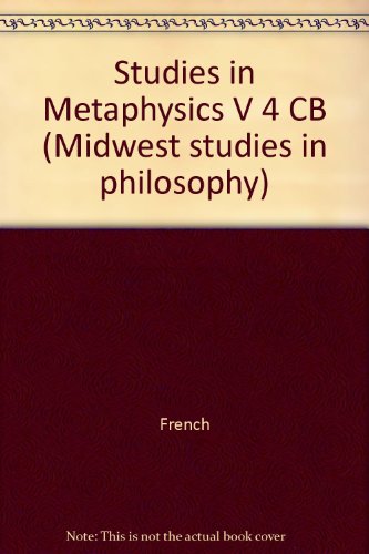 Beispielbild fr STUDIES IN METAPHYSICS zum Verkauf von James F. Balsley, Bookseller