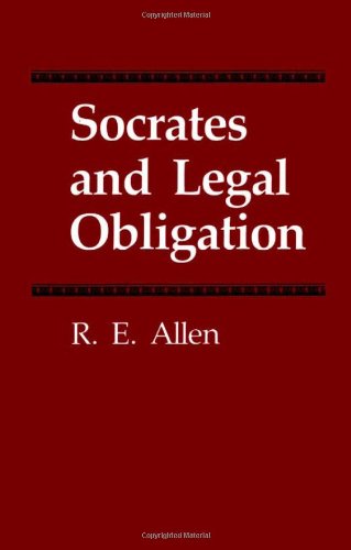 Socrates and legal obligation (9780816609628) by Allen, Reginald E