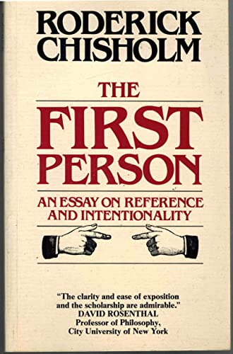 Imagen de archivo de The First Person: An Essay on Reference and Intentionality a la venta por Zoom Books Company