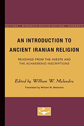 Stock image for An Introduction to Ancient Iranian Religion for sale by Blackwell's