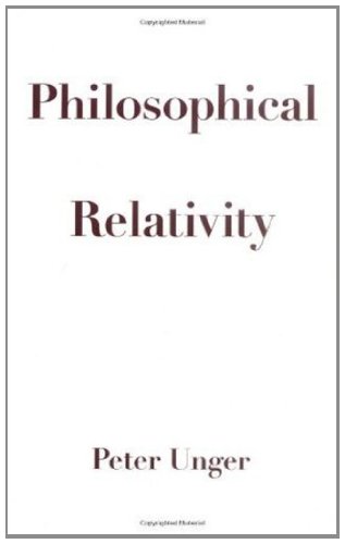 Imagen de archivo de Philosophical Relativity a la venta por Row By Row Bookshop