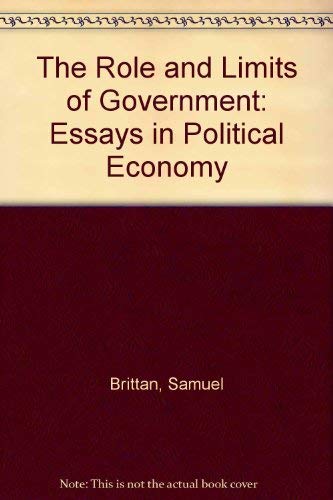 9780816612789: The Role and Limits of Government: Essays in Political Economy