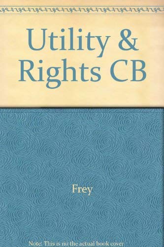 Stock image for Utility and Rights for sale by Great Northern Books