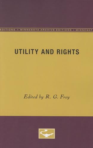 Imagen de archivo de Utility and Rights (Minnesota Archive Editions) a la venta por HPB-Diamond