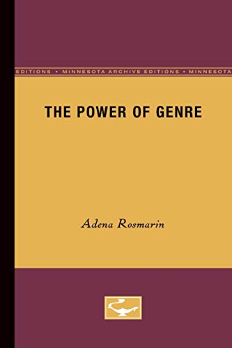 9780816613960: The Power of Genre