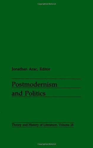 Beispielbild fr Postmodernism and Politics zum Verkauf von Better World Books