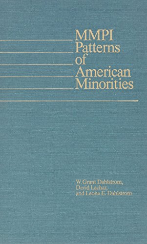 Stock image for Mmpi Patterns Of American Minorities for sale by GuthrieBooks