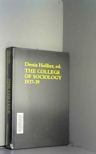 The College of Sociology - Denis Hollier