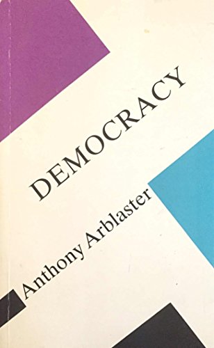 Beispielbild fr Democracy (Concepts in Social Thought) zum Verkauf von Books From California
