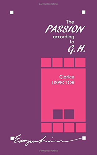 Stock image for The Passion According to G.H. (Emergent Literatures) for sale by SecondSale