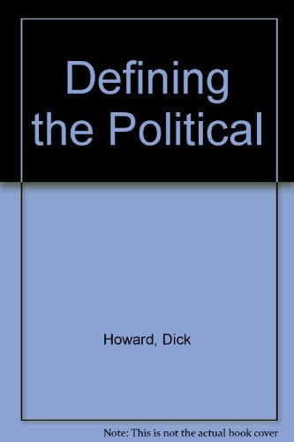 9780816617173: Defining the Political