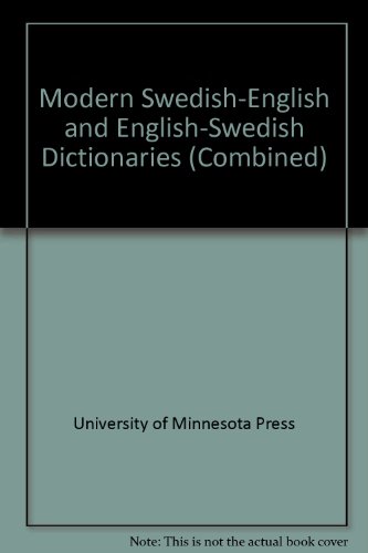 Stock image for Prisma's Modern Swedish-English and English-Swedish Dictionaries for sale by Better World Books