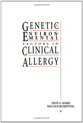 Imagen de archivo de Genetic and Environmental Factors in Clinical Allergy a la venta por funyettabooks