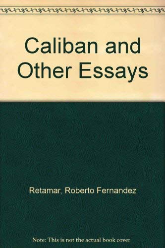 Beispielbild fr Caliban and Other Essays zum Verkauf von Nighttown Books