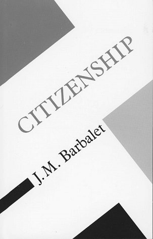 9780816617760: Citizenship (Concepts in Social Thought)