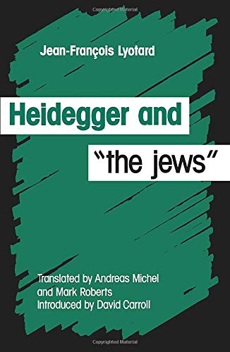 Imagen de archivo de Heidegger and "the Jews" a la venta por BooksRun