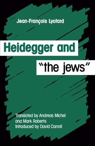 Stock image for Heidegger and "the Jews" for sale by BooksRun